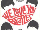 CAREFREES--BEATLE RELATED PICTURE SLEEVE + 45--(WE LOVE YOU BEATLES)-PS--PIC-SLV