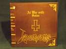VENOM AT WAR WITH SATAN LP ON COMBAT MX 8031 FROM 1984 EXCELLENT VINYL