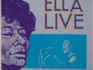 ELLA FITZGERALD: Live VERVE Stereo Jazz VINYL LP Rare NEAR MINT