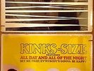 2 KINKS VINTAGE LPS BOTH FACTORY SEALED: KINDA KINKS & KINKS SIZE. UNOPENED.