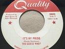 GARAGE PUNK The Guess Who IT'S MY PRIDE Quality 45 rare KILLER fuzz monster