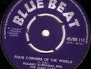 ROLAND ALPHONS0/SKINHEAD REGGAE/BLUE BEAT 45/FOUR CORNER OF THE WORLD..RARE 