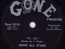 HEAR R&B Rocker 78 rpm GONE ALL STARS 7-11 GONE 5016