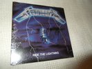 Metallica LP Album Ride the Lightning 1984 Mega Force Records Lyric Error Inner