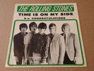 RARE ROCK PICTURE SLEEVE & 45 THE ROLLING STONES TIME IS ON MY SIDE VG++/VG++