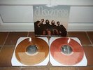 RARE THE DOORS waiting for midnight sun live stockholm 68 + USA 70 colored 2 LP