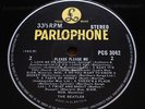 BEATLES PLEASE PLEASE ME Rarest BLACK GOLD Cover STEREO YELLOW and Black   