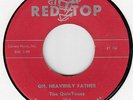 QUINTONES - OH HEAVENLY FATHER -ORIG  RED TOP -45 #116  NM VOCAL GROUP  DOO WOP