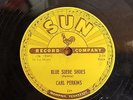 78 RPM Carl Perkins SUN 234 Blue Suede Shoes   *