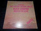 Alice Cooper Muscle of Love LP 1974 Insert Green Label Venezuelan Press Warner