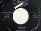 MERCURY 71112 Sleepy La Beff  Rare orig Rockabilly 45 Mint Minus I'm Through