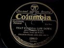 FLORIDA LOW DOWN-FRANCIS CRAIG Dance Band  Columbia    Viva tonal  78