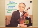 Salvatore Accardo  Sibelius Violin Concerto  Philips 9500 675 Stereo LP