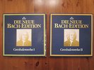 J. S. BACH: DIE NEUE BACH EDITION CEMBALO WERKE I und II  ARCHIV PRODUKTION