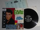 Elvis LP Girl Happy SHP-5436 Japan 1965 black Victor, diff. Cover, OBI = COPY