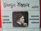 ENESCU Violin plays Handel, Corelli, Pugnani, Beethoven, Kreisler, d'Ambrosio LP