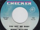 Bobby McCLURE you got me baby 45 classic NORTHERN SOUL mod WIGAN CASINO HEAR ?