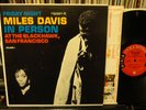 Friday Night MILES DAVIS In Person At The Blackhawk, San Francisco Vol1 6 eye EX