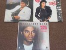 3 x MICHAEL JACKSON LPs: THRILLER, BAD & GREATEST (W/ JACKSON FIVE) - GOOD COND.