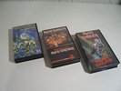 IRON MAIDEN 3 x VHS-Musikvideo Live After Death, Maiden England usw. Metal Kult