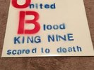 King Nine Scared to Death LP NYHC Hardcore United Blood
