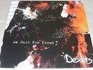 DEXTERS- We Paid For Blood LP Vinyl From 2015 RARE Autographed Acid Jazz Records