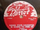 78 RPM J B Lenoir PARROT 814 Mama Your Daughter Is Going To Miss Me  BLUES     *