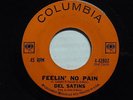Del Satins - Feelin' No Pain   MINT 1963 ORIGINAL  STAMPED MATRIX