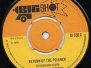 PATRICK AND LLOYD*THE PROPHETS return of the pollock*concorde 1970 UK BIG SHOT