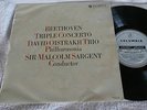 SBO 2753 BEETHOVEN TRIPLE CONCERTO / DAVID OISTRAKH TRIO / SARGENT   EX