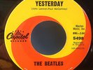 BEATLES 45 YESTERDAY ACT NATURALLY WEST COAST LOS ANGELES RCA SWIRL CAPITOL 5498