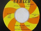 Soul Blues 45 - Dayton Sidewinders - Your The One I Need - Carlco - VG+ mp3