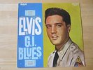 Elvis Presley LP, G.I. Blues, RCA # PL-42735.  Portugal Release, Orange Label