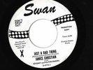 JANICE CHRISTIAN:JUST A BAD THING B/W:PROMISES 45 PROMO SWAN.