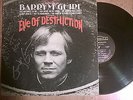 Barry McGuire  Eve Of Destruction  Autographed