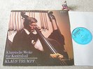 KLAUS TRUMPF Classical Works For Double Bass (VANHAL, SPERGER) 1984 LP ETERNA NM