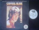 BEE GEES lp STAYING ALIVE uruguay ID# 03978 GATEFOLD-WHITE LABEL-1983 RSO 813269