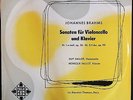 RARE GUY FALLOT BRAHMS CELLO SONATAS EARLY MONO LP-VERY RARE