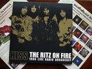 Kiss Ritz on Fire 2 LP 1988 Live Radio Broadcast Back on Black UK Press