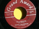 SCOTTY MacGREGOR Novelty R&R 45rpm I'm A Monster/Rollicking Man From Mars LISTEN
