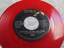 ABBA  RED SINGLE EL SALVADOR, WHEN ITS ALL SAID AND DONE, ONE OF US, RARE RECORD