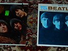 THE BEATLES ORIG. Meet The Beatles-Stereo and Rubber Soul-Mono Album covers