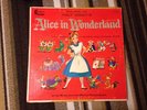 WALT DISNEY alice in wonderland LP DQ 1208 Red Cover 1959 Record