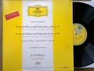 DGG  SLPM 138012 ED1 BRAHMS Sonata for Piano & Cello DEMUS HOELSCHER *EX/VG-*