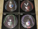 KISS ORIGINAL SOLO ALBUM PICTURE DISC SET 1978 AUCOIN CASABLANCA