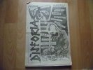 Disforia # 0 Italy Punk Fanzine 1982 Wretched Kaaos Fear Disperazione Bad Brains