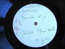 LP - Beethoven Konzert Nr.4 - Clara Haskil - Weißpressung - Musterplatte