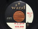 MAXINE BROWN One In A Million 45 Rare NORTHERN SOUL STRONG VG+ Wand