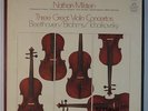 Nathan Milstein, Violin / Three Great Violin Concertos / ANGEL(US,3LP) / Listen