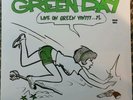 GREEN DAY LIVE ON GREEN VINYYY...YL ITALY 1993, 180 GRAM COLORED VINYL LP IMPORT